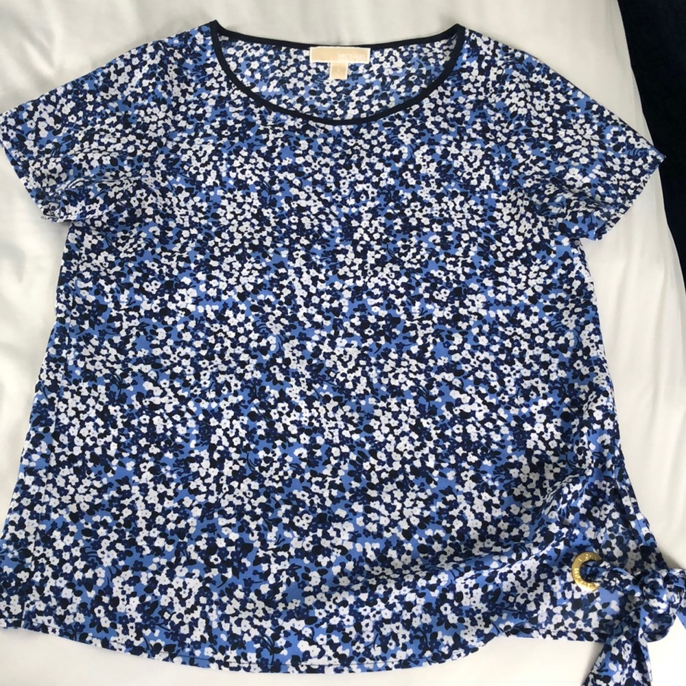 MICHAEL Michael Kors Flower Print Blouse